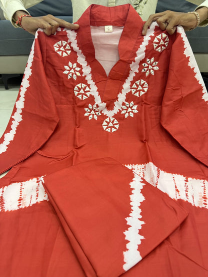 Premium Silk Co-ord Set With Handwork