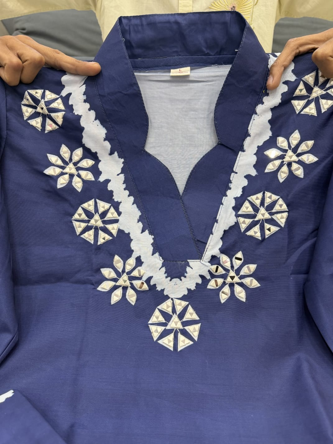 Premium Silk Co-ord Set With Handwork