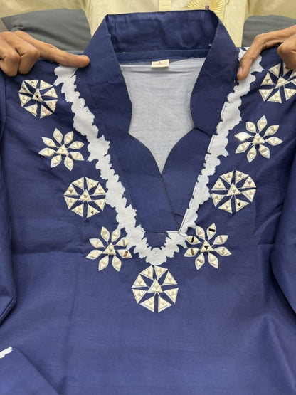 Premium Silk Co-ord Set With Handwork