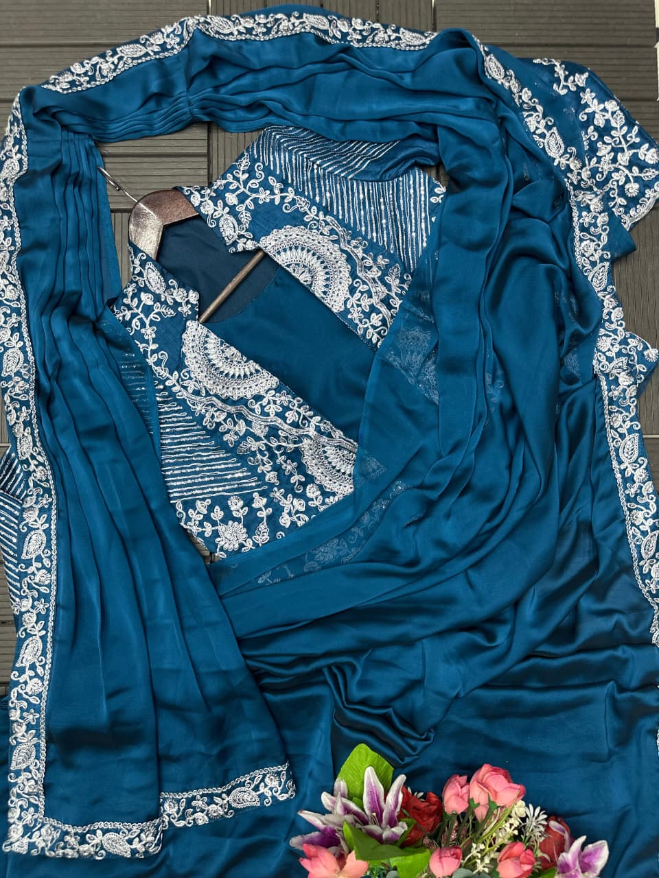 Ready-to-Wear Saree with Designer Jacket