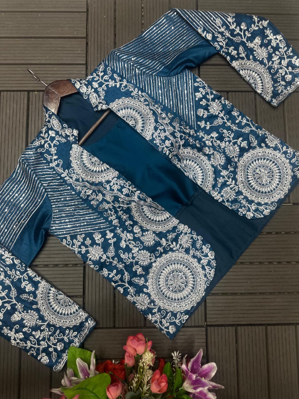 Ready-to-Wear Saree with Designer Jacket