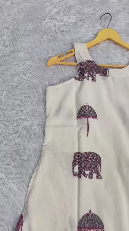 Summer Special Printed Sleeveless Co-ord Set
