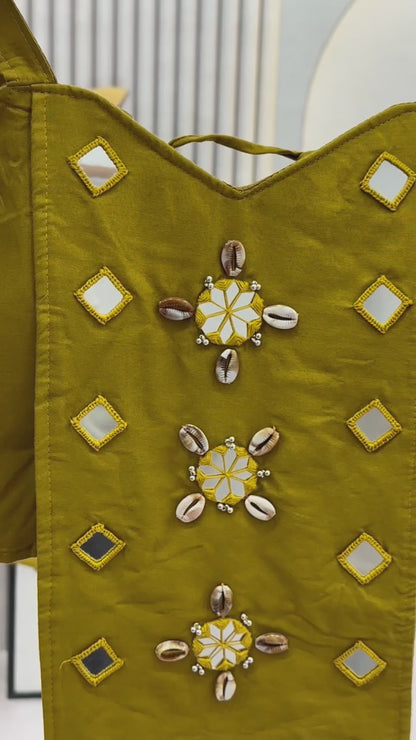 Navratri Special Lehenga Choli Set With Real Codi Detailing